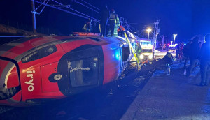Accident feroviar neobișnuit și extrem de grav în Spania - Dezastru pe liniile de mare viteză