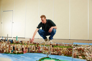 O machetă imensă a orașului New York, construită timp de 21 de ani într-un subsol - Expusă într-un muzeu