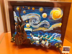 Realizate de elevi, din lego - Copii ale picturilor lui Munkácsy