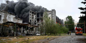 După atacul surpriză, cu drone, al Ucrainei - Bombardament masiv al rușilor