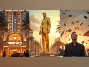 Trump a distribuit un videoclip cu viitoarea Fâşie Gaza - Turistică, reconstruită, cu zgârie-nori și dansatoare din buric