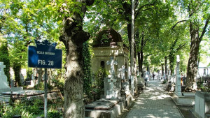 Afaceri şocante în cimitirul Bellu din Capitală - Au dispărut mormintele!