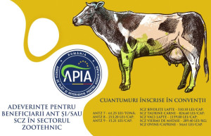 Pentru crescătorii de animale care vor să acceseze credite - APIA eliberează adeverinţe
