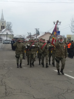 Ziua Naţională a României  - Ceremonial militar la Vadu Crişului